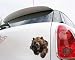 MAKTEM 3D Roaring Brown Wild Bear Peeking Car Decal Wild Forest Beast Sticker Realistic Animal Vinyl Graphic for Truck SUV Laptop Wall Decor Waterproof Outdoor Decal 1PC Bear - Image 3