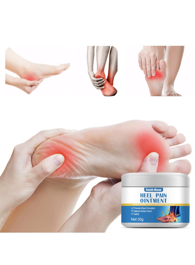 South Moon Herbal Soothing Massage Cream for Heel & Toe Pain, Plantar Fasciitis, Tendon Pain, Swelling & Bruises Relief (1 pc) - Image 2