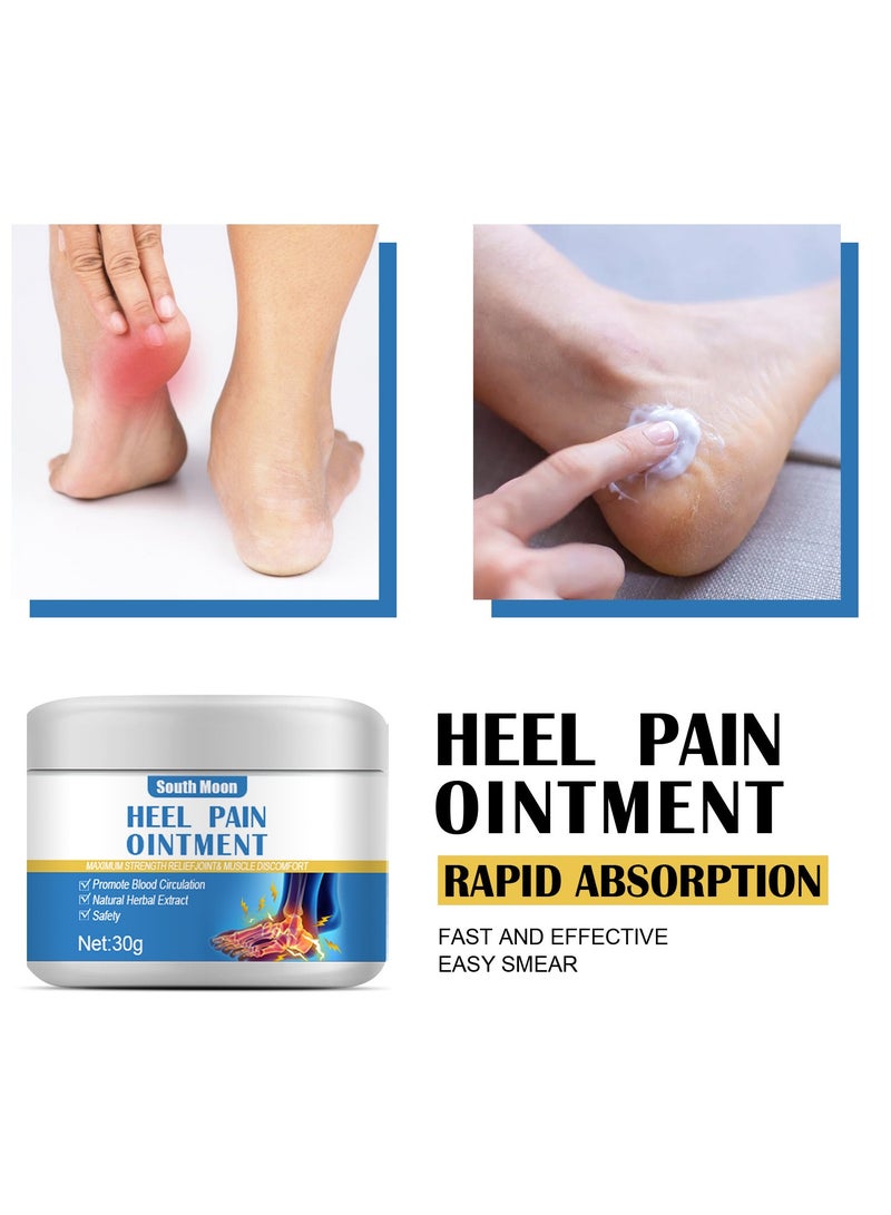 South Moon Herbal Soothing Massage Cream for Heel & Toe Pain, Plantar Fasciitis, Tendon Pain, Swelling & Bruises Relief (1 pc) - Image 3