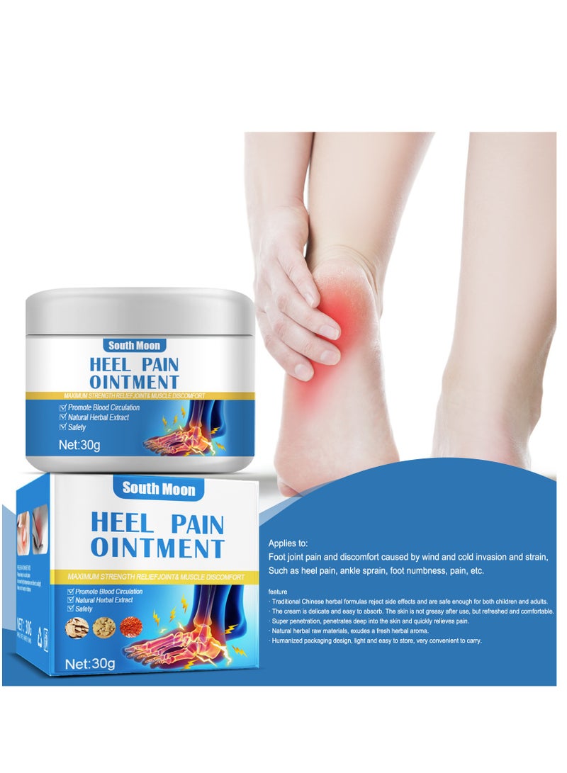 South Moon Herbal Soothing Massage Cream for Heel & Toe Pain, Plantar Fasciitis, Tendon Pain, Swelling & Bruises Relief (1 pc) - Image 5