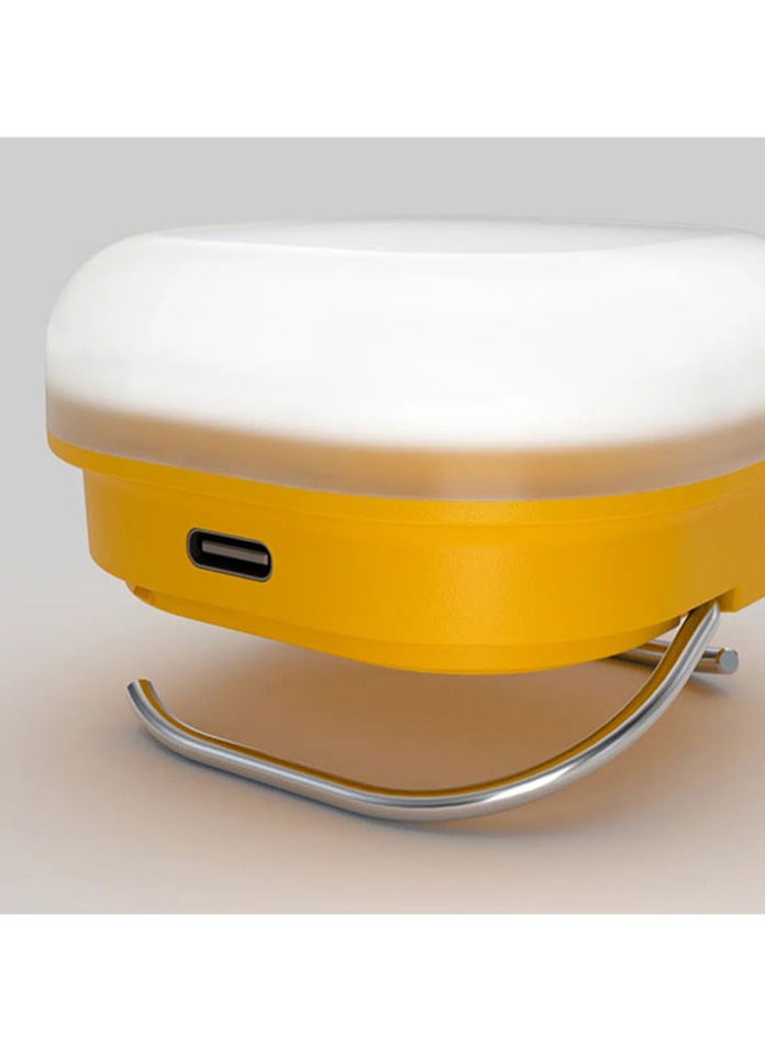 سيلفا فانوس تخييم متوهج قابل لإعادة الشحن - أصفر - Image 5