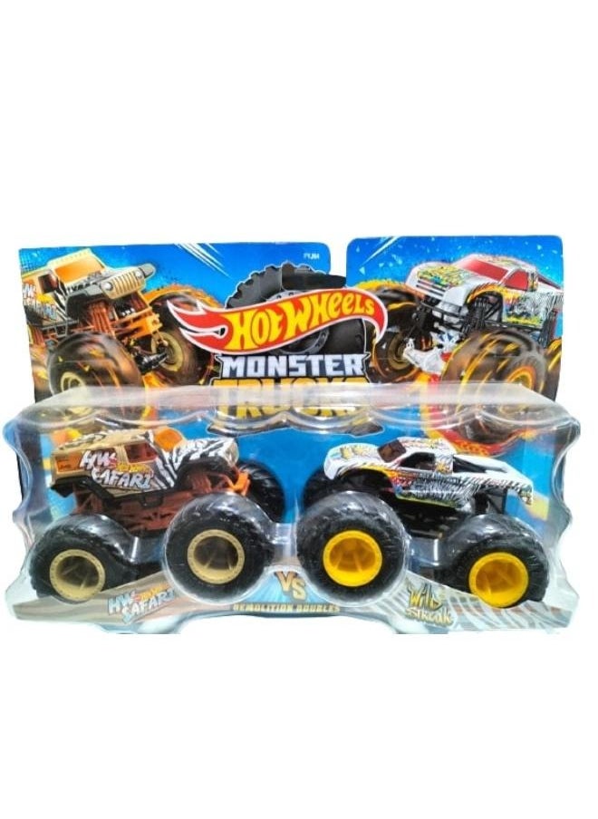 Hot Wheels - Monster Trucks Demolition Doubles - 1 Pack, Style May Vary - Image 1