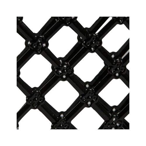Home Basics Steel Heavyweight Lattice Collection Napkin Holder , Black Finish , 5.5”x5”x2.5” - Image 3