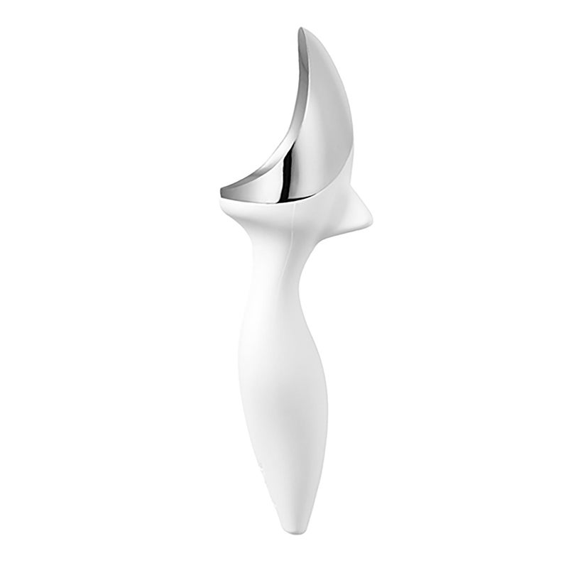 Tovolo Tilt-Up Ice Cream Scoop (White) - Non-Slip Grip Ice Cream Scooper with Footed Handle – Ice cream Scoop for Cookie Dough, Gelato, Sorbet & Frozen Treats - Dishwasher Safe & BPA-Free - Image 1