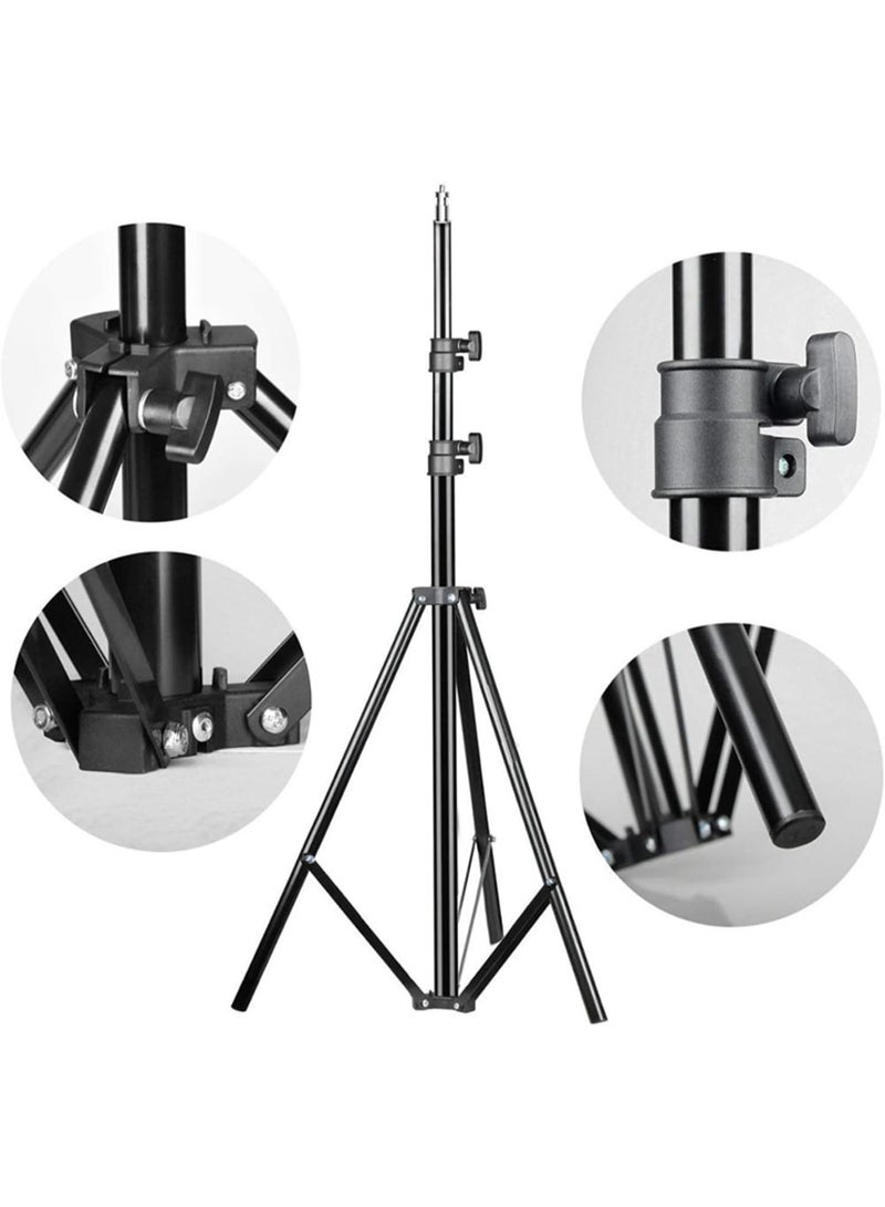 46cm LED Ring Light with 3 Dimmable Color Modes, 3 Stands & Remote Control – Ideal for YouTube, Photos, Videos & Live Streaming - Image 2