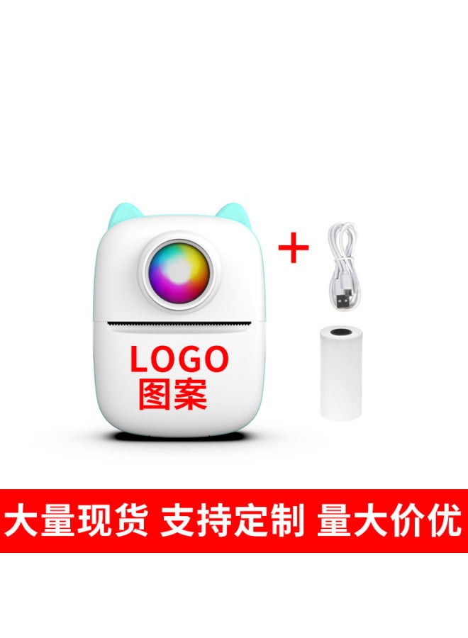 Neutral Mini Label Thermal Printer Mobile Phone Photo Small Portable Pocket Student Wrong Question Printer - Image 1