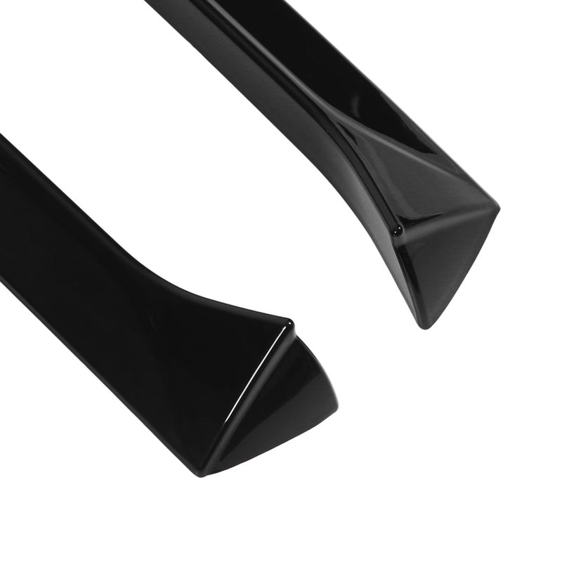 2PCS Rear Window Side Splitter Wing Exterior Trim Left Right Replacement for SEAT 5F FR Mk3 MK3.5 2013‑2021 - Image 1