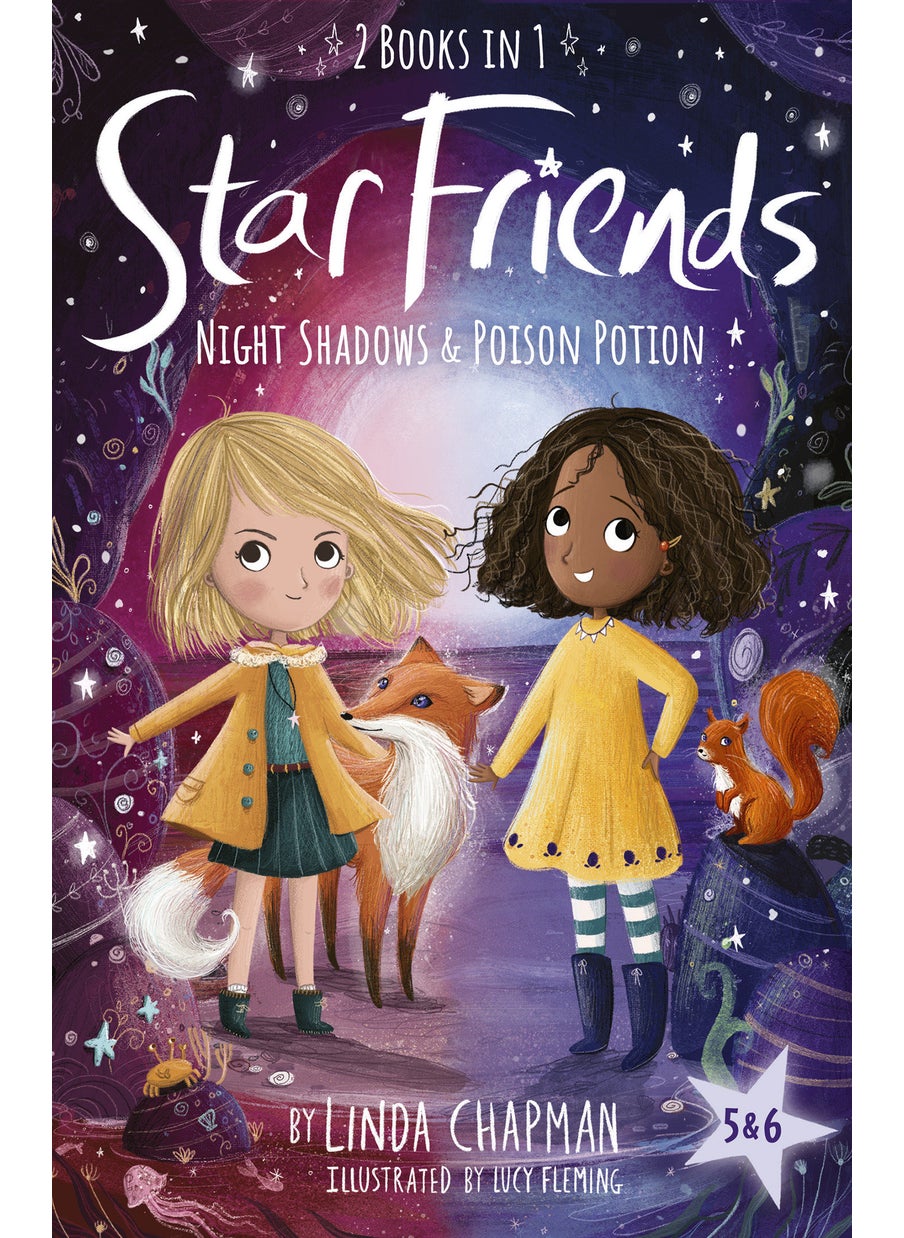 Star Friends 2 Books in 1: Night Shadows & Poison Potion  - Image 1