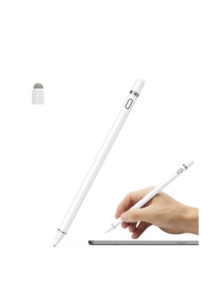 Active Stylus Pen with Palm Rejection for Precise Writing/Drawing Compatible with Apple iPad White - pzsku/Z84CD0F9694765FD08BCDZ/45/_/1640500583/53d4ccec-9758-42de-9ea6-7420089f2bf6