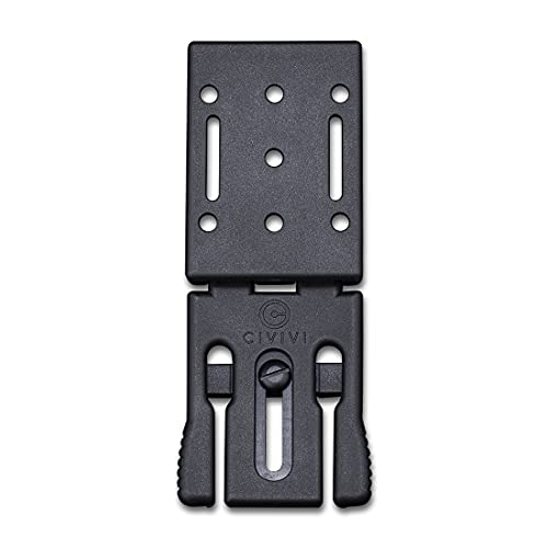 CIVIVI T-Clip Black Fiber-glass Reinforced Nylon Belt Clip CA-04A - Image 5