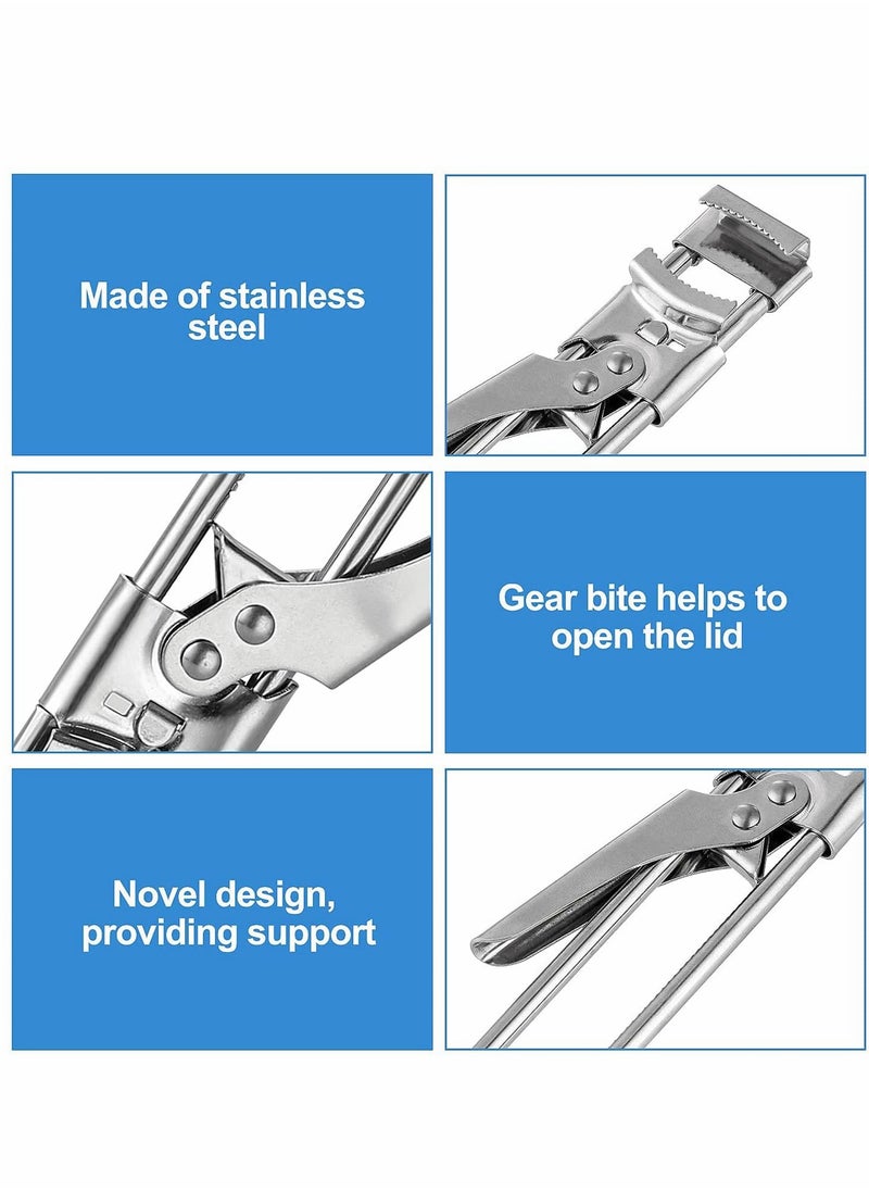 Excefore - Master Opener, Adjustable Jar and Bottle Opener, Stainless Steel Jar Lid Gripper - Image 1