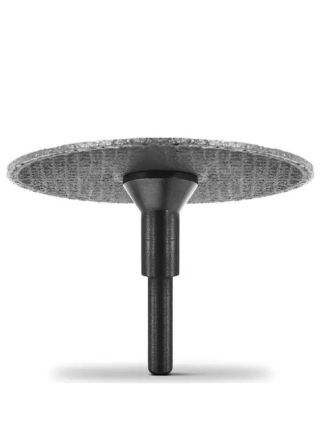 عجلة قطع سوداء مقاس 3 بوصة وطقم ماندرل 1/4 بوصة لماكينات الطحن اليدوي - أقراص قطع المعادن - Image 4