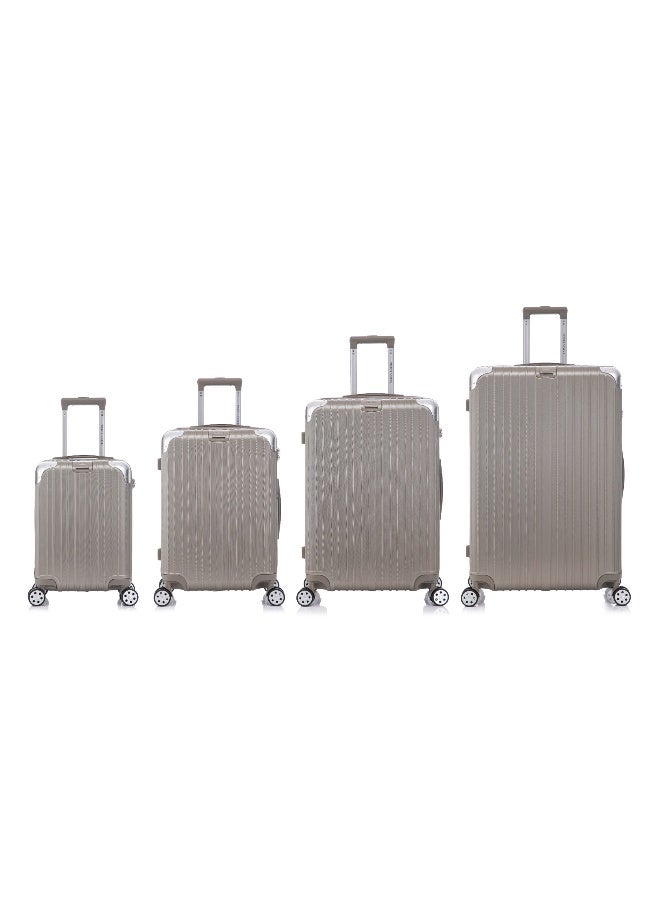 Travel Vision 4Pcs Trolley Case Set, Brown - Image 2