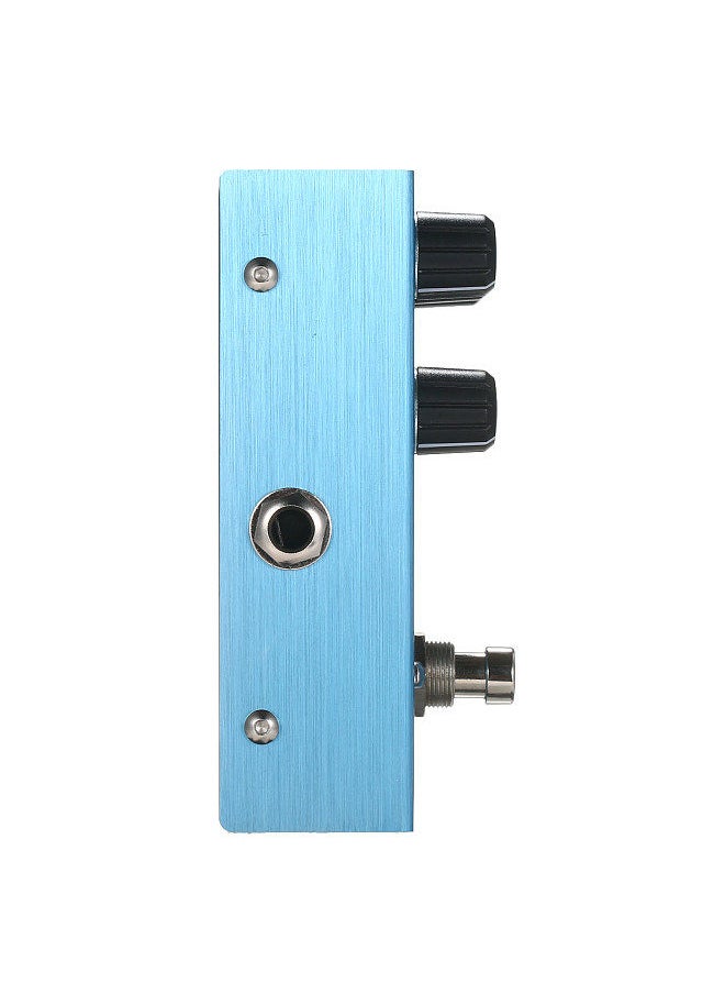 IRIN - Mini Guitar Effect Pedal VOX AC30 Speaker Simulator Cabinet Simulator Guitar Effector Pedal Speaker Simulation for Guitar Bass - California Sound (Light Blue) - Image 1