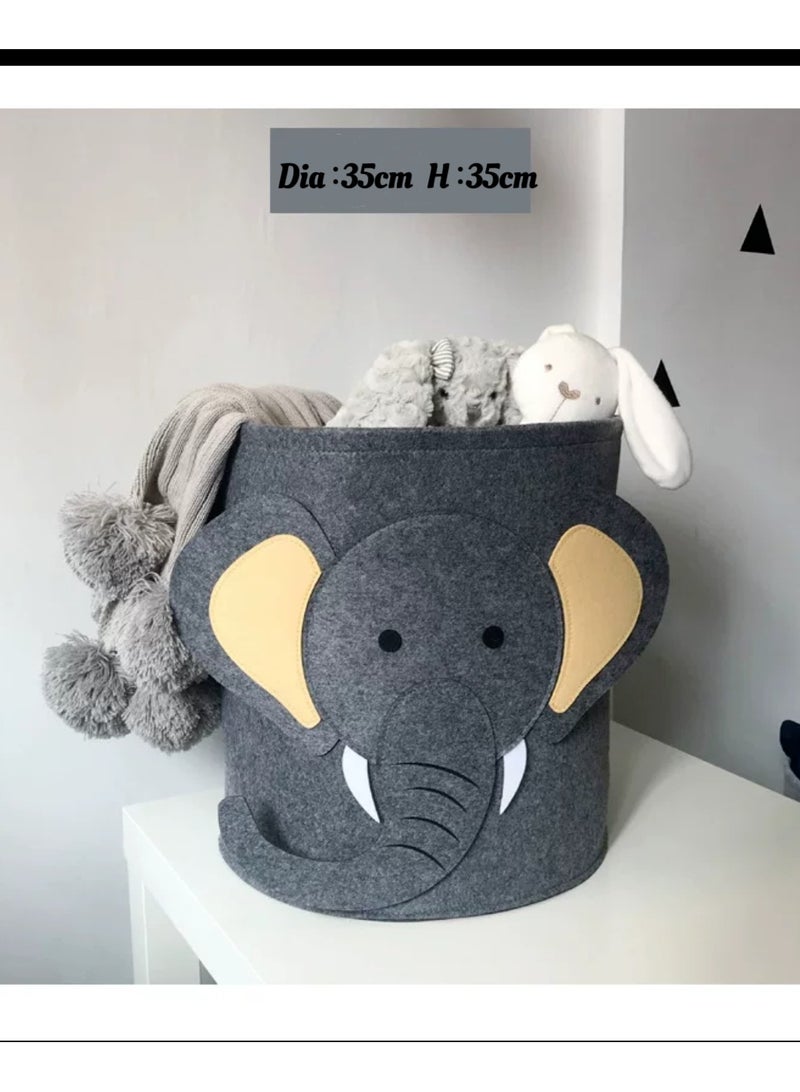 Laundry Basket ,Baby Toys Storage Bag  - Image 1