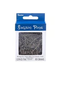 Darice Nickel Pins 20 1-1/4 inches 80 grams  - Image 1
