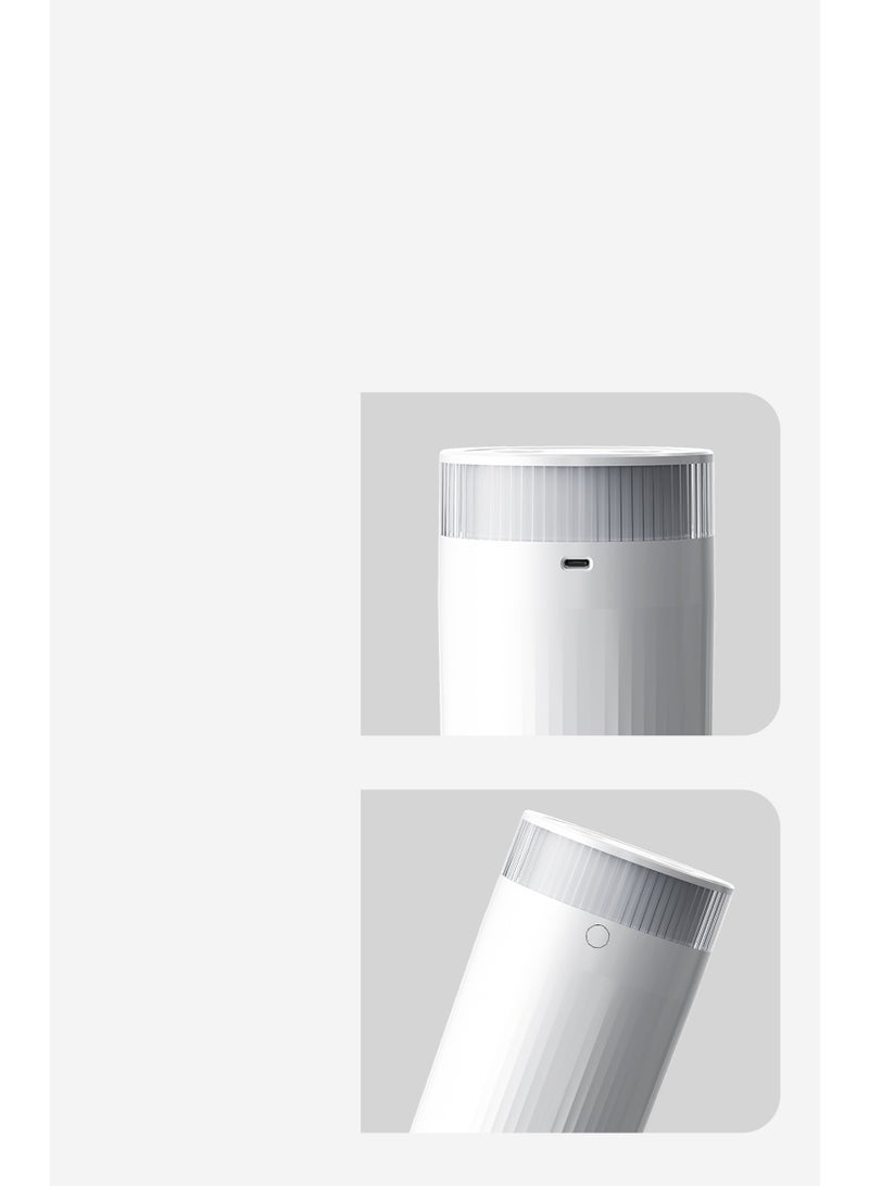 باندا مرطب بالموجات فوق الصوتية للعلاج بالروائح، رذاذ نانوي فعال لتغطية الترطيب 300 قدم مربع، سعة 1.25 لتر لمقاومة تلوث المياه، الترطيب في أي وقت وفي أي مكان، تشغيل صامت، رذاذ مزدوج الفم، حجم رذاذ ثلاثي السرعات، ضوء ليلي، ضوء جو دافئ، مناسب لسيناريوهات مختلفة - Image 5