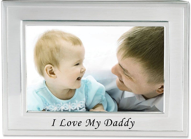 Lawrence Frames I Love My Daddy Silver Plated 6x4 Picture Frame
