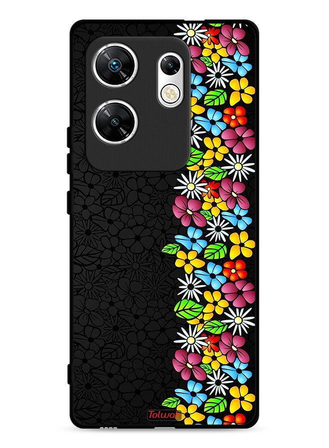 Tolwak Infinix Zero 30 4G Protective Case Cover Flowers Line - Image 1