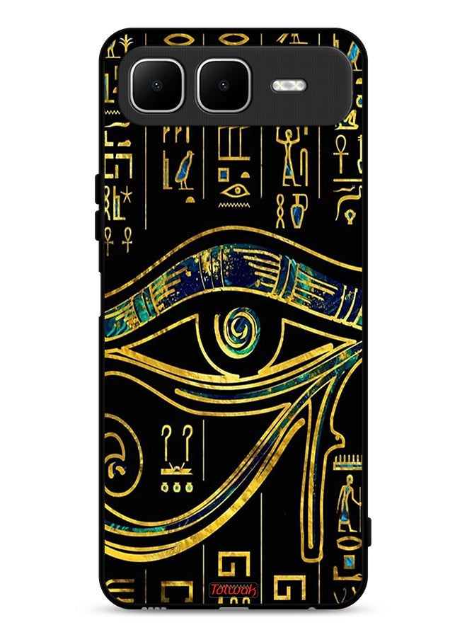 Tolwak Infinix Smart 10 Plus Protective Case Cover Eye Artwork