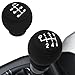 HHZL Automotive Gear Shift Knob Cover 6Speed Manual Transmission Silicone Shift Knob 0705 Ounce Weight AntiSlip Protective Gear Lever Cover Universal for Most Cars Interior AccessoriesBlack - Image 2