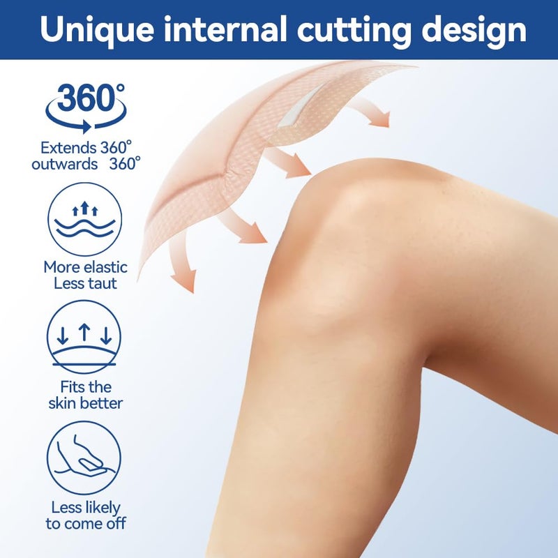 Dimora Silicone Super Absorbent Wound Dressings - Gentle Adhesive Bandages with Ultrasorb Polymer,Heavy Exudate Wound Care Pads 6"X 6" 10 Packs - Image 5