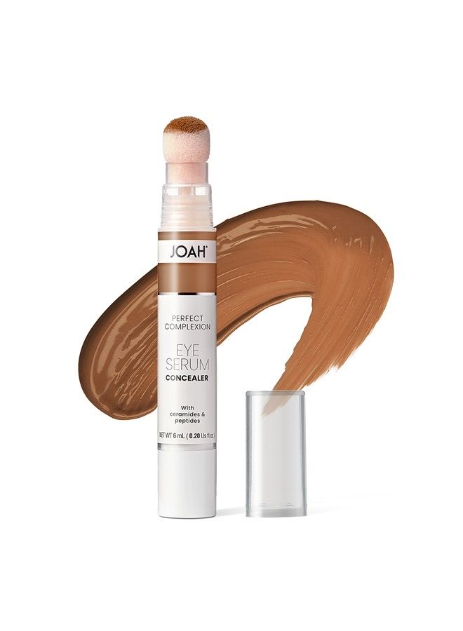 JOAH Perfect Complexion Under Eye Concealer and Serum, Korean Makeup, Hydrating Under Eye Serum Concealer Stick for Dark Circles and Puffiness, Peptide Serum with Medium Coverage