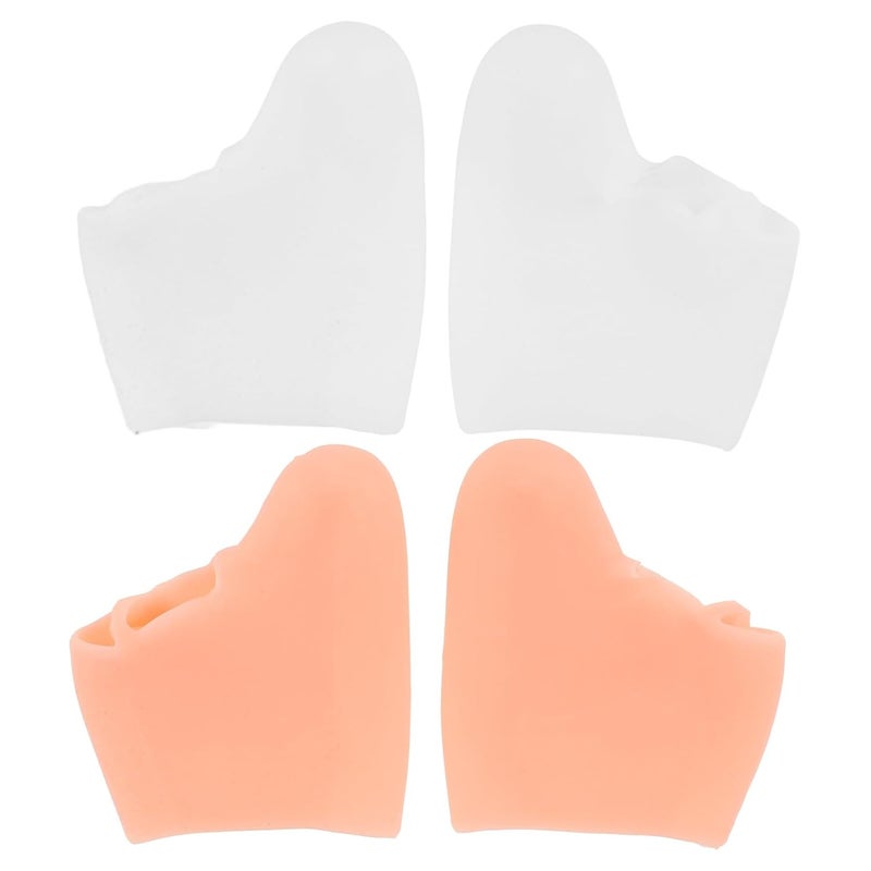 MAGICLULU 2 Pairs Bunion Sleeve Toe Spacers for Bunion Relief Feet Straightener with Metatarsal Support Soft Toe Separator Pedicure and Foot Care for Women - Image 1