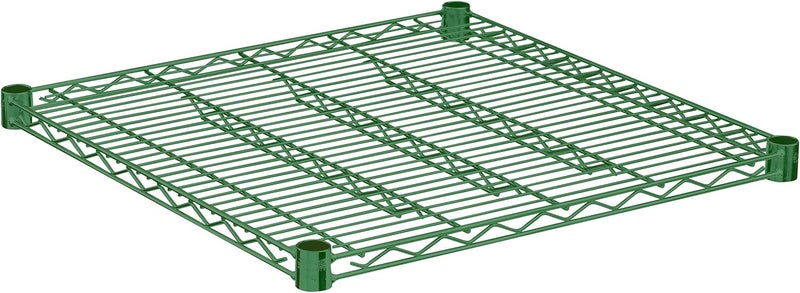 CenPro 24" x 36" Green Epoxy Finish Metal NSF Wire Shelf for Shelving Units and Storage, (30V-094) - Image 1
