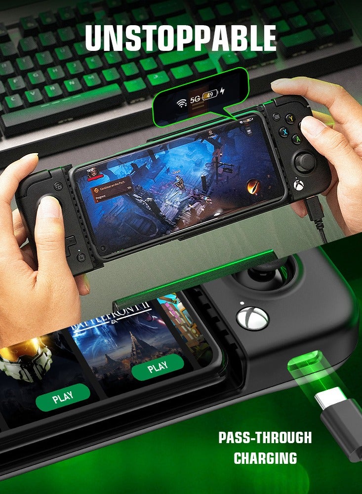جيم سير وحدة تحكم ألعاب X2 Pro Android تدعم ألعاب Xbox Cloud وStadia ووحدة التحكم المحمولة مع أزرار ABXY قابلة للفصل - Image 3