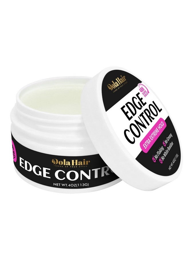 Dolahair - Edge Control For Black Hair 4C Extreme Strong Hold Nongreasy Edge Effect 48 Hour Edge Tamer For Baby Hair Extra Mega Hold True Edge Control Edge Effect Edge Control For Black Natural Hair - Image 1