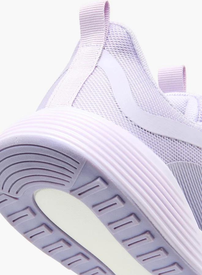 Kappa Girls' Panelled Sports Shoes with Rotating Buckle Closure