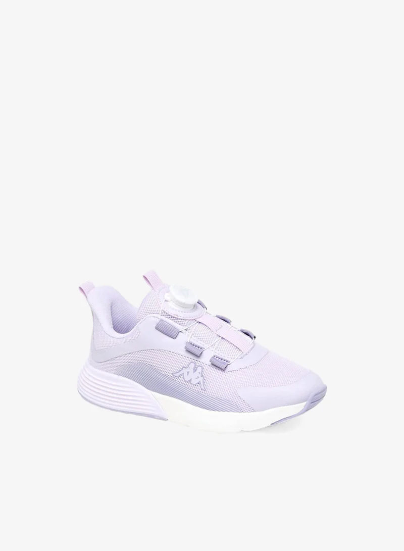 Kappa Girls' Panelled Sports Shoes with Rotating Buckle Closure