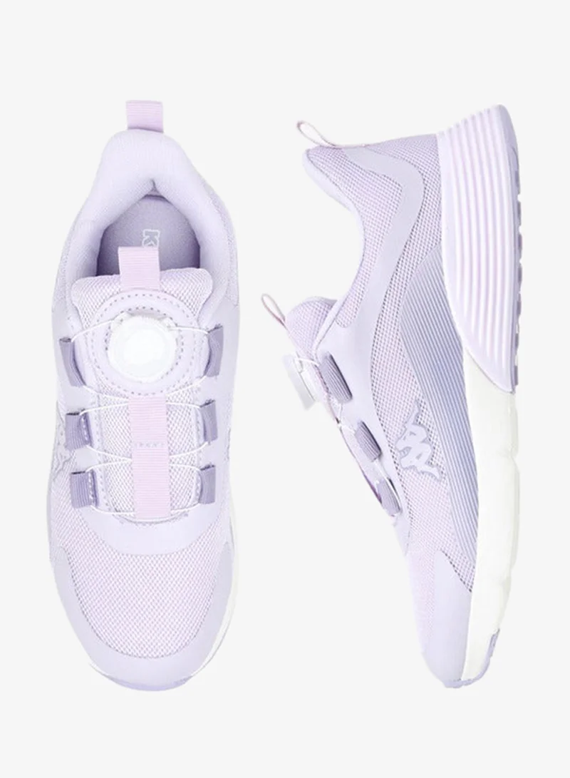 Kappa Girls' Panelled Sports Shoes with Rotating Buckle Closure