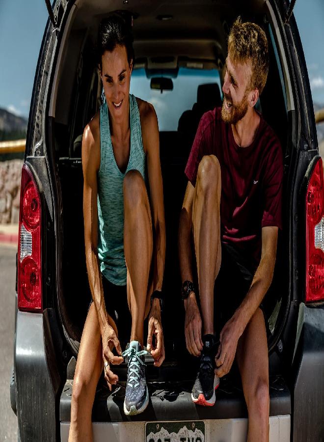 Saucony Men's RunDry Mesh Ventilating Comfort Fit Performance No-Show Socks, Available in M-XXL (6, 12, 18, Black Basic (6 Pairs), X-Large - Image 1