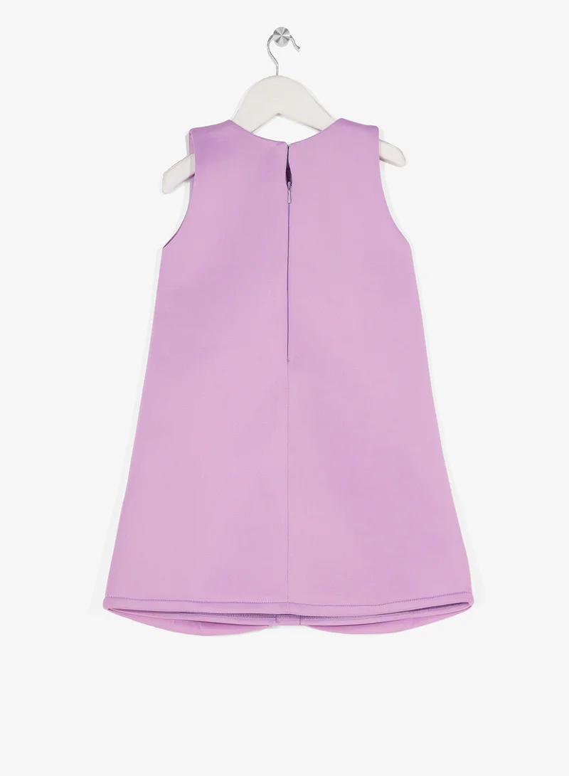 Little Golden Apple Little Cut Sleeves With Bow Design