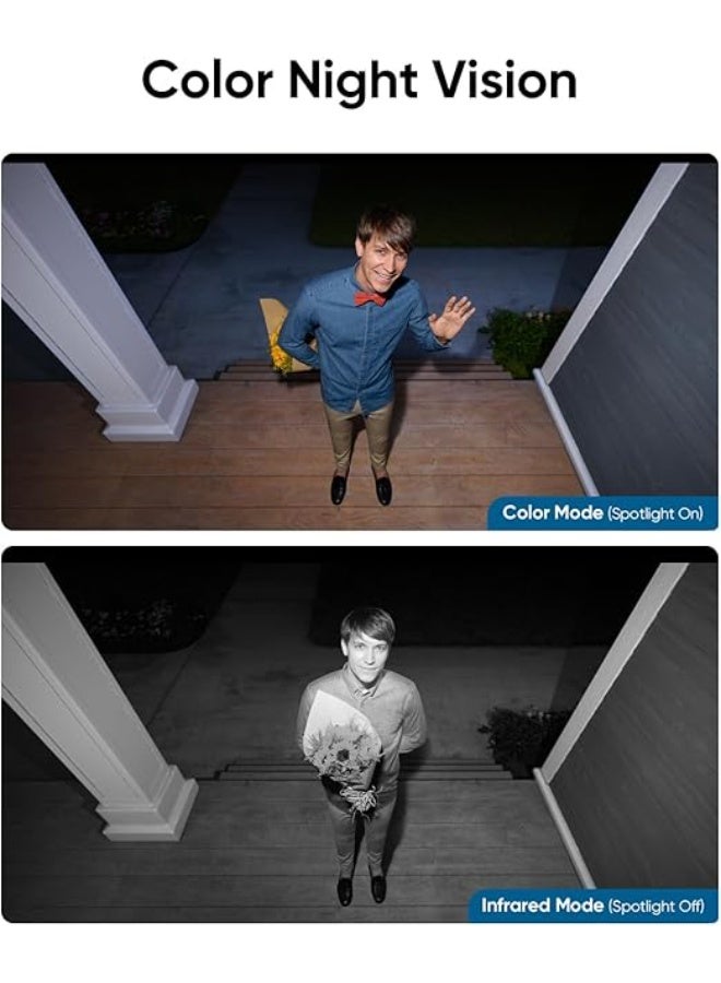 Wireless Outdoor Security Camera Kit – 1080p HD, 180-Day Battery, HomeKit Compatible, Weatherproof – 2-Cam System for Home Protection - Image 3