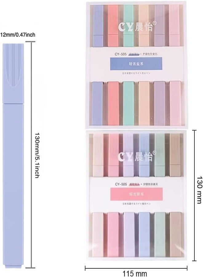 BuyLift 12-Pack Pastel Highlighter Marker Pens – Aesthetic Quick-Dry Bible Highlighters with Chisel Tip & Fine Grip, Cute Minimal Design for Journaling, Notes, Office & School (Multicolour) - Image 3