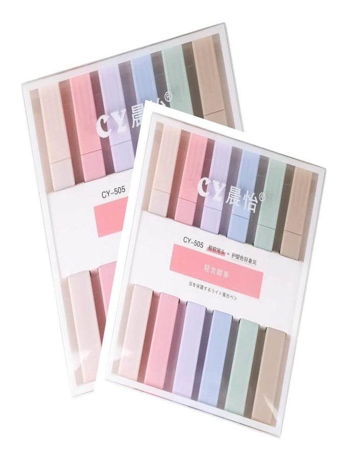 BuyLift 12-Pack Pastel Highlighter Marker Pens – Aesthetic Quick-Dry Bible Highlighters with Chisel Tip & Fine Grip, Cute Minimal Design for Journaling, Notes, Office & School (Multicolour) - Image 1