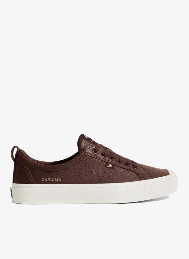 كاريوما OCA Low Brown Premium Leather Sneaker
