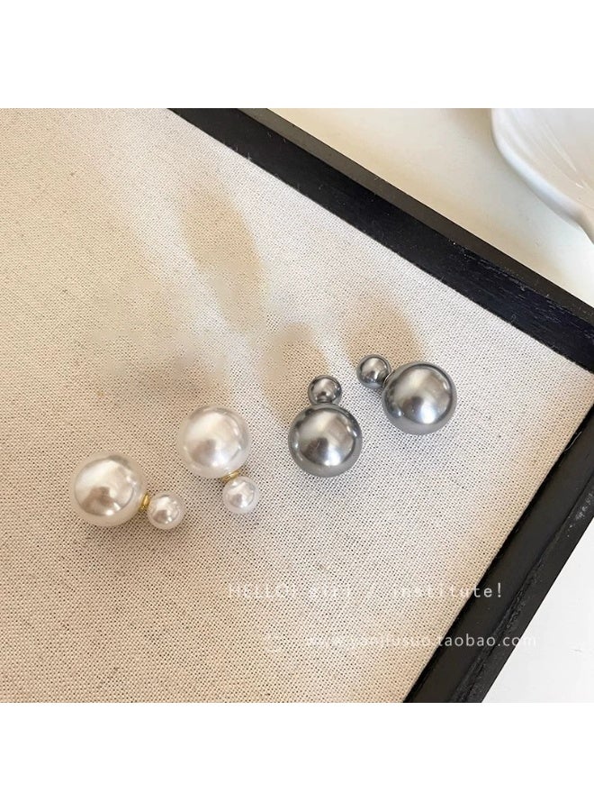 Goolsky Versatile Pearl Drop Earrings for Women – S925 Silver Post, Elegant Light Luxury Studs - Image 3