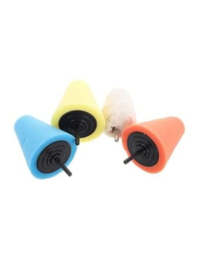 ABOOFAN 4Pcs Cone Sponge Buffing Pads For Car Wheel Polishing Drill Detail Kit - Image 1