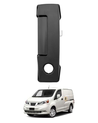 Gledewen Driver Sliding Door Handle Compatible with 20132021 Nissan NV200 20152018 Chevy City Express Exterior Rear Left Side w Keyhole Replace 826073LM0B 157619 Sliding Outer Door Hanlde Part - Image 1