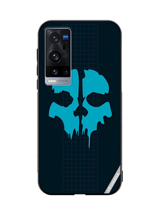 VR CREATIVE Protective Case Cover For Vivo X60 Pro Plus Call Of Duty Ghosts Design Multicolour - Image 1