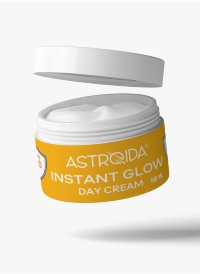 Astroida - Astroida Instant Glow Day Cream 100ml  SPF 50 Enriched with Sodium Hyaluronate - Image 1