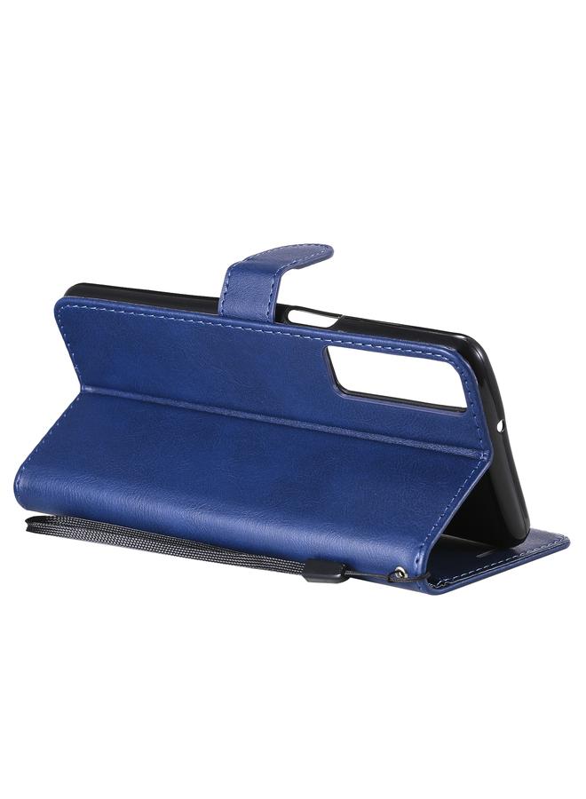 S-TOP Case For LG Stylo 7 5G / 4G Solid Color Horizontal Flip Protective Leather Case with Holder & Card Slots & Wallet & Photo Frame & Lanyard - Image 5