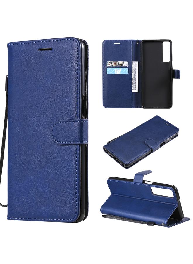 S-TOP Case For LG Stylo 7 5G / 4G Solid Color Horizontal Flip Protective Leather Case with Holder & Card Slots & Wallet & Photo Frame & Lanyard - Image 1