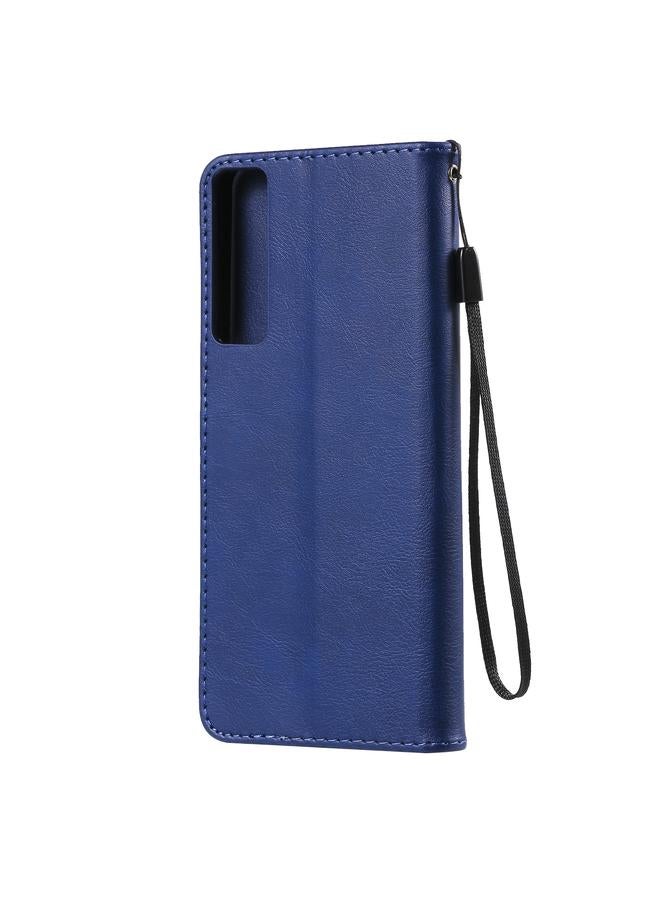 S-TOP Case For LG Stylo 7 5G / 4G Solid Color Horizontal Flip Protective Leather Case with Holder & Card Slots & Wallet & Photo Frame & Lanyard - Image 3