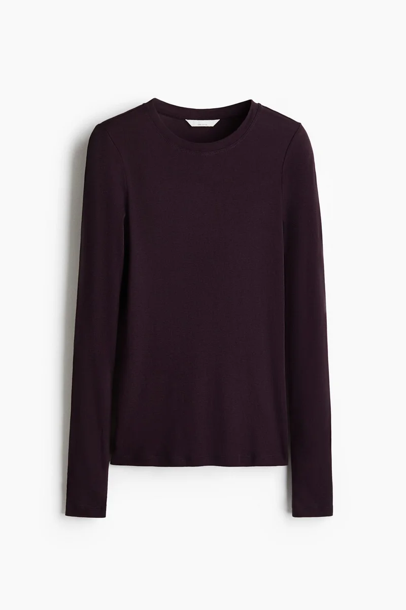 H&M Pima cotton jersey top