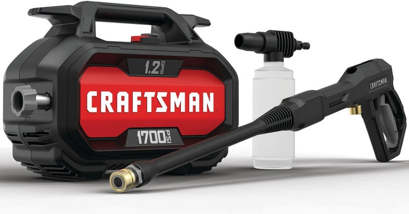 CRAFTSMAN Electric Pressure Washer, Cold Water, 1700-PSI, 1.2-GPM, Corded (CMEPW1700) - Image 1